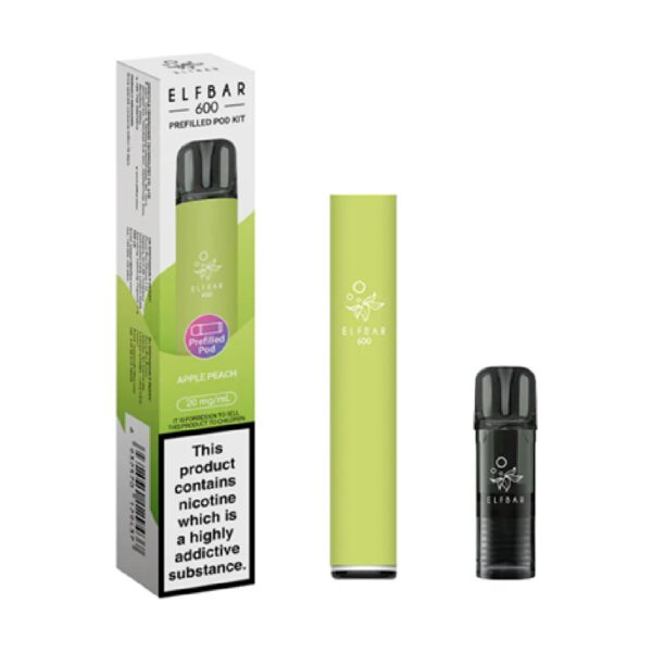 ELFBAR APPLE PEACH PREFILLED POD KIT