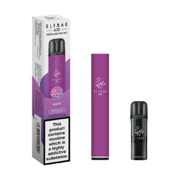 ELFBAR GRAPE PREFILLED POD KIT