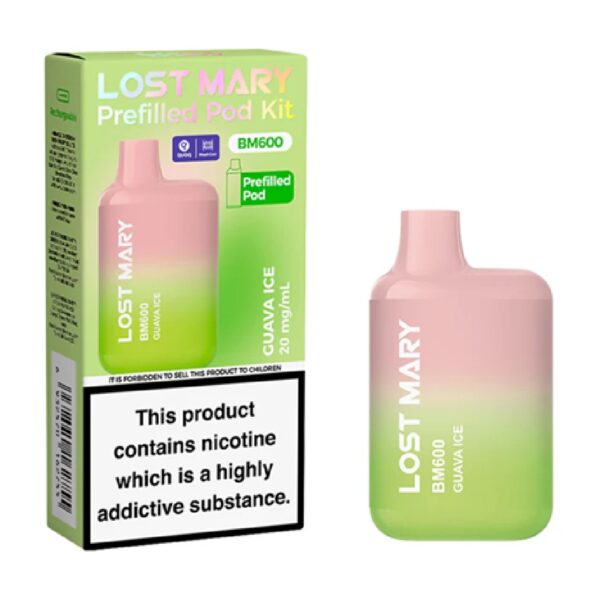 LOST MARY GUAVA ICE PREFILLED POD KIT