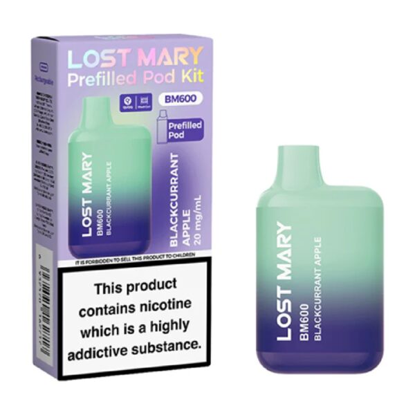 LOST MARY BLACKCURRANT APPLE PREFILLED POD KIT