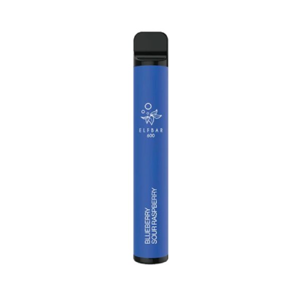 Second image of ELFBAR BLUEBERRY SOUR RASPBERRY PREFILLED POD KIT