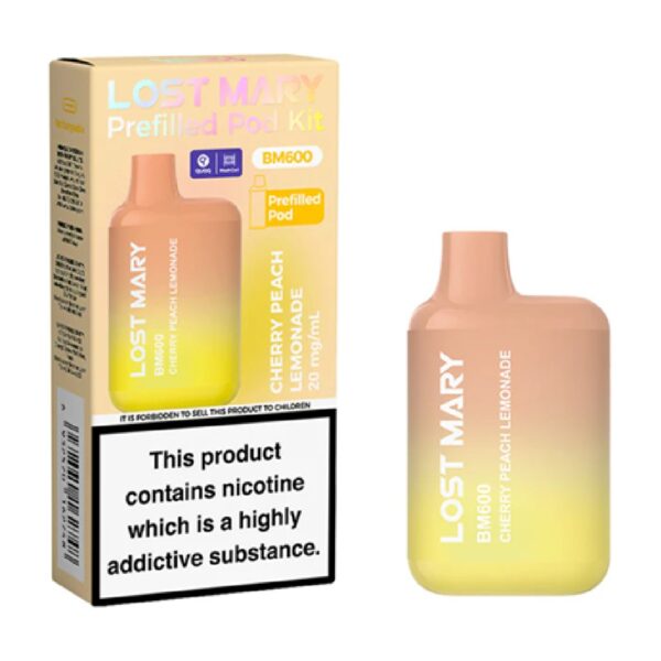 LOST MARY CHERRY PEACH LEMONADE PREFILLED POD KIT