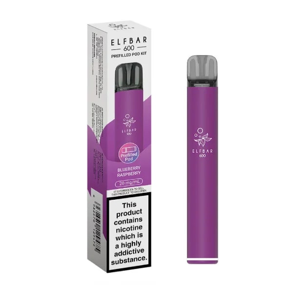 ELFBAR BLUEBERRY RASPBERRY PREFILLED POD KIT