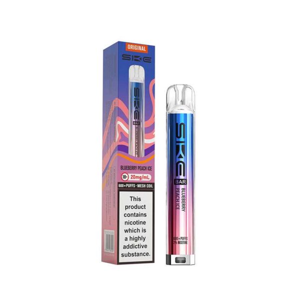 SKE CRYSTAL BLUEBERRY PEACH ICE PREFILLED POD KIT