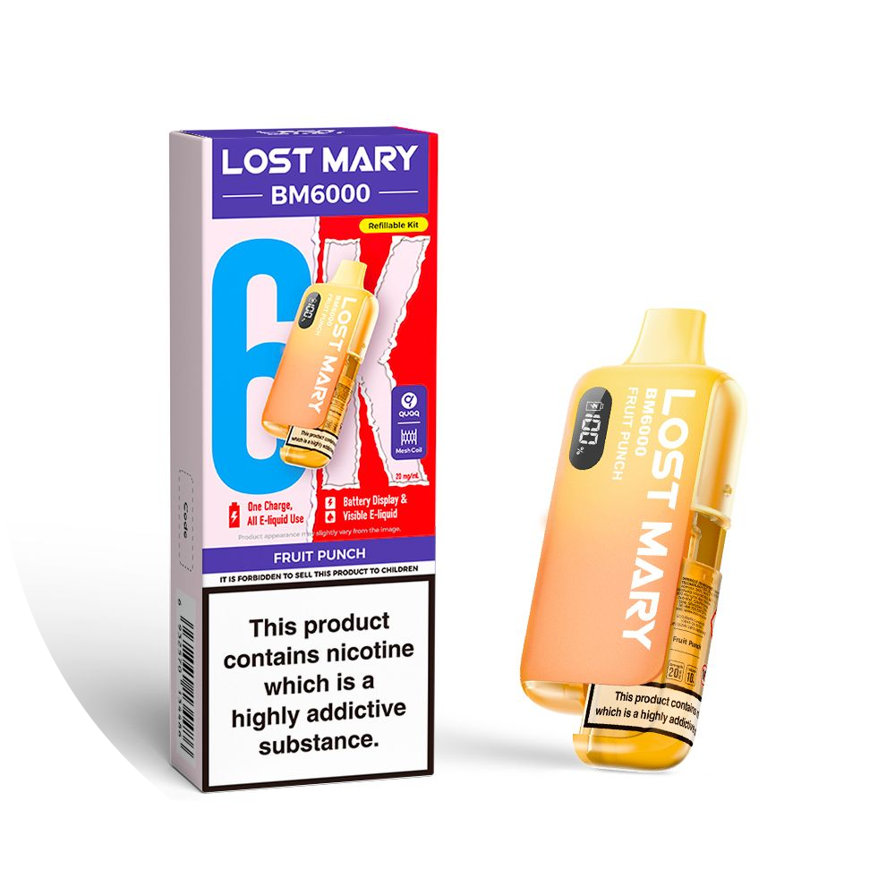 LOST MARY 6000 PUFFS PREFILLED POD KIT