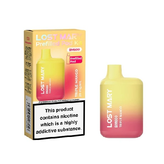LOST MARY 600 PUFFS PREFILLED POD KIT