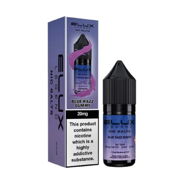 ELUX LEGENDS BLUE RAZZ GUMMY
